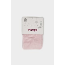 Panço Kız Çocuk Pembe Mikro Külotlu Çorap 2212GK11029