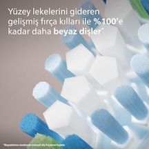Premium Plaque Defence Yedek Başlık, 10 Kat Daha Fazla Plak Temizliği, Yumuşak Fırça Başlığı, 2 Li Paket, Siyah, Hx9042/88