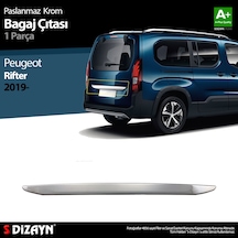 S-Dizayn Peugeot Rifter Krom Bagaj Çıtası 2019 ve Üzeri