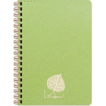 Keskin Color A5 Düz Defter Linden - Açık Yeşil