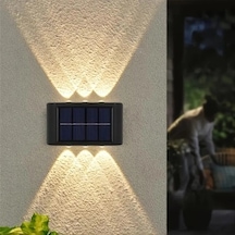 Hubrendy Emin 2'li Solar Duvar Aydınlatması 6 Led, Gün Işığı
