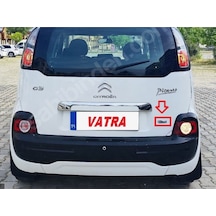 C3 Picasso 1.6 Hdi X Uyumlu E-hdi Krom Bagaj Yazısı 3m 3d Abs