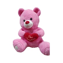 Uçar Oyuncak Pk 25 45 Cm Pembe Kalpli Ayı Ucr-004 Çok Renkli