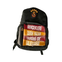 Galatasaray Gerçekleri Tarih Yazar Tarihi De Galatasaray Sırt Çantası Orjinal Sarı - Kırmızı