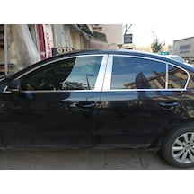 Volkswagen Passat B7 Krom Cam Direği 2012-2014 Paslanmaz Çelik
