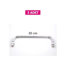 Gizli Metal Çanta Bursu 3 Adet - 30 Cm - Metal Çanta Aparatı Çanta Aksesuarı Çok Renkli