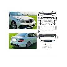 Mercedes W204 Amg 2011-2013 Dönüşüm W205 Body Kit, Pdcli: Arka, 2