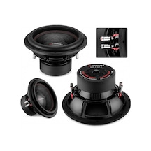Edison Ed-x3012 Oto Subwoofer, 30 Cm, 1000 Rms 3000w, 2+2 Ohm Çift Bobin
