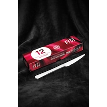 Avcı Istanbul 12 Adet Tatlı Bıçağı Gümüş