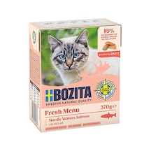Bozita Somonlu Soslu Tahılsız Yetişkin Kedi Konservesi 370 Gr 204-20019.01