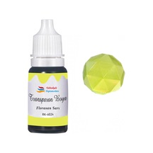 Tahtakale Toptancı Epoksi Reçine Transparan Boya Pigment Şeffaf Epoksi Boyası 20 Ml Floresan Sarı - 6024