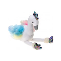 Karlie 33 x 18 x 28 CM Gökkuşağı Flamingo Peluş Köpek Oyuncağı
