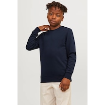 Jack & Jones Jjebradley Çocuk Sweatshirt Lacivert
