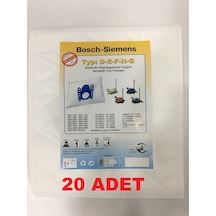 Bosch Alpha 211 Toz Torbası 20 Adet Ücretsiz Kargo