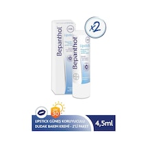 Bepanthol Lipstick Güneş Koruyucu Dudak Bakım Kremi 2 x 4.5 G