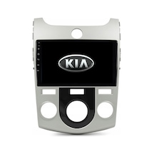 Kia Cerato Araç Multimedya Android Ekran Carplay Navigasyon Double Teyp 2+32 9" 08-13 Silver Blueway