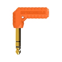 Chroma Jacks Neon Orange 6.3mm Erkek - 3.5mm Dişi Stereo Kula