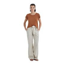Blackspade Kadın Kısa Kol Kahverengi Pijama Takımı C5t9n3o06- 001