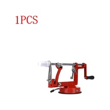 Myinkai 1 Adet 3 İn 1 El-krank Kırpma Meyve Patates Elma Soyucu Koyu Kırmızı