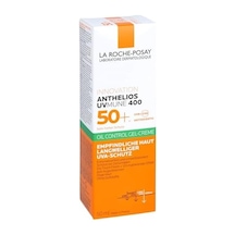 Innovation Anthelios Uv Mune 400 50+ Oil Control Gel Creme Ultra Long Uva Protection Sans Parfum 50 Ml 0