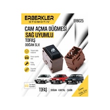 Tofaş Doğan Slx Cam Açma Düğmesi Anahtarı Sağ Uyumlu - Erb1592
