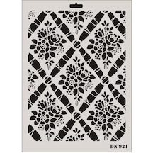 Mey İthalat Rich Dantel Seri Dn-921 Stencil 35x25 Cm