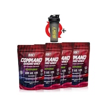 SSN Sports Style Nutrition Command Quadro Whey 1800 gr 60 Şase Çilekli (15X4 DOYPACKS) Kombinasyon