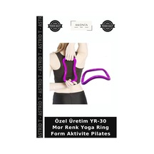 Özel Üretim Yr-30 Mor Renk Yoga Ring Form Aktivite Pilates