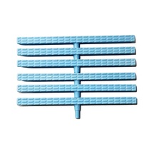 Havuz Savak Izgarası Tek Geçmeli 20 Cm - 1 Metre- Mavi