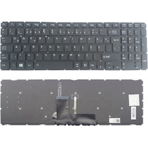 Toshiba L50-b-1w4 L50-b-1x7 L50-b-1x8 Klavye Siyah Tr / Işıklı