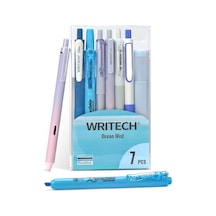 Wrıtech Jel Kalemler Günlük İşaretleyicileri: Günlük Seti Estetik Çeşitli Pastel Renkli Mürekkep 0,5 Mm İnce N Genel