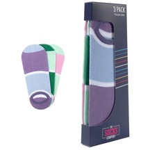 The Socks Company 162p 3 Çift Desenli Kadın Görünmez Çorap
