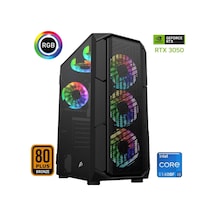Xaser XSR652 i5-11400F 32 GB 1 TB M.2 NVMe SSD 6 GB RTX3050 Free Dos Masaüstü Oyuncu Bilgisayarı