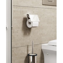 Tecno Tuvalet Kağıtlık - Krom Krom