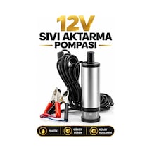 Dalgıç Pompa 12 Volt Mazot Aktarma Pompası