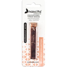 4 Adet Nascita Büyük Tırnak Makası Bronz Kapak