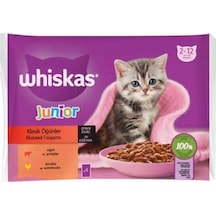 Pouch Sos İçinde Sığırlı Ve Tavuklu Yavru Kedi Konservesi 4x85 Gr