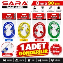 Bagaj Lastiği 8 Mm X 90 Cm Ürün Kodu : S558 1 Adet Gönderilir 8mmx90cm