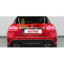 Gla 180 Uyumlu Gla 180 Krom Bagaj Yazısı 3m 3d Abs