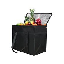 Soğutucu Çanta, Büyük Katlanabilir Soğutucu Çanta, Açık Hava Seyahatleri İçin 30l Yalıtımlı Çanta, Piknik Çantası, Yiyecek Dağıtım Çantası Çok Renkli