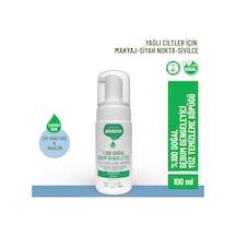 Siveno %100 Doğal Yüz Temizleme Köpüğü Yağlı Ciltler İçin Makyaj Siyah Nokta Sivilce Vegan 100 ML
