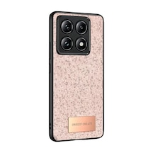 Onegif Xiaomi Mi 14t Pro Uyumlu Bright Simli Kapak - Pembe