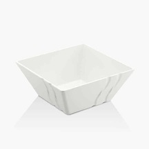 Külsan 23024 Beyaz 24x24cm Gastrobutik Luxor Kase Beyaz