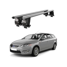 Royal Ford Mondeo Iıı 2010-2014 Uyumlu Gri Kilitli Ara Atkı Port Bagaj Tavan Barı