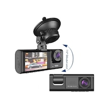 Üç Kameralı Wi-fi Araç İçi Güvenlik Kamerası G-sensor 1080p Hd Gece Görüşlü - 771632804