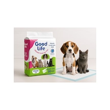 Good Life Hijyenik Tuvalet Eğitim Pedi 60x90 Cm Süper Emici Köpek & Kedi Eğitim Pedi 30 Adet