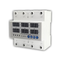 1 Adet Cata Ct 9199 Voltaj Ve Akım Koruma Regülatörü 380v Çok Renkli