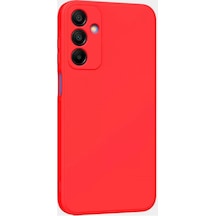 Newface Samsung Galaxy A25 5g Kılıf First Silikon - Kırmızı