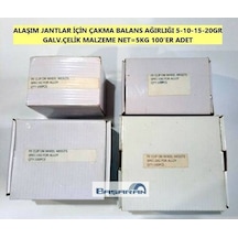 Alaşım Janta Çakmabalans Kurşun Galvanizçelik 5-10-15-20gr - 100 Ad