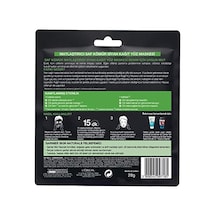 Skin Naturals Kömürlü Kağıt Yüz Maskesi Siyah Çay